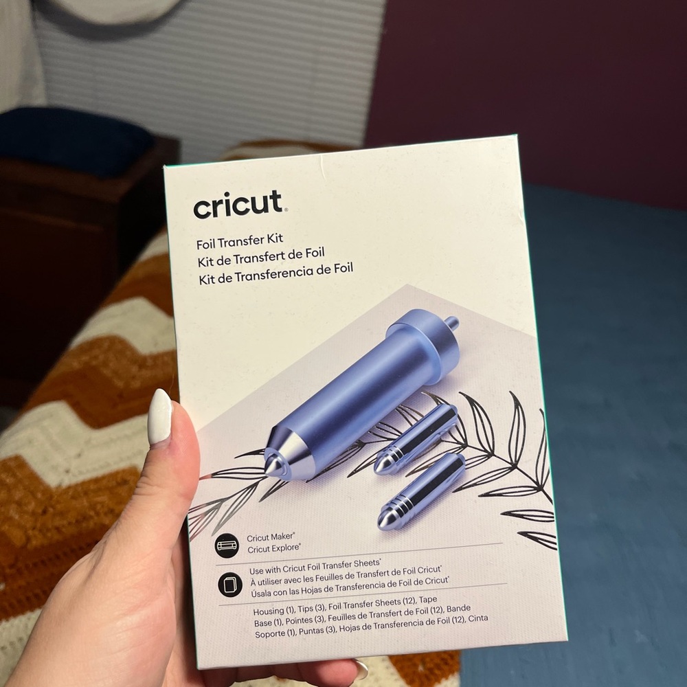 Cricut Foil Transfer Tool Set with White Packaging